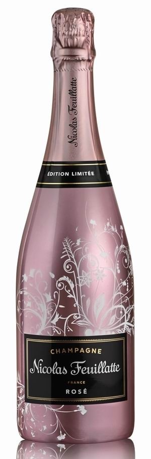 Champagner Nicolas Feuillatte Brut Rosé Sonderflasche Sleeve Nature Ferriq