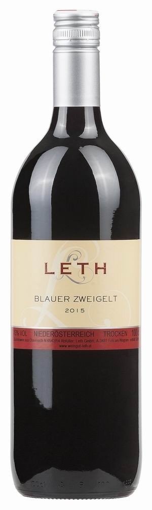 Weingut Leth Zweigelt 2017 trocken Literflasche