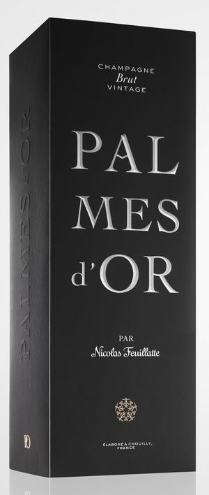 Geschenkpackung STAR für Champagner Palmes D'Or Brut Vintage Nicolas Feuillatte