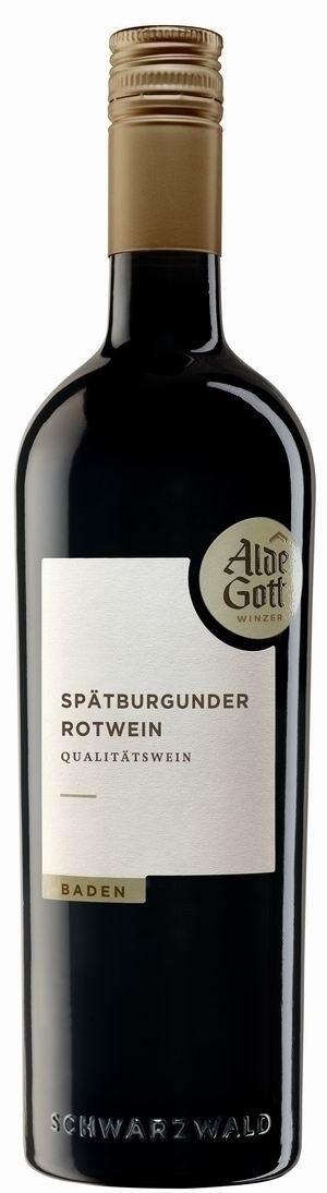 Alde Gott Spätburgunder Rotwein QbA 2016 halbtrocken